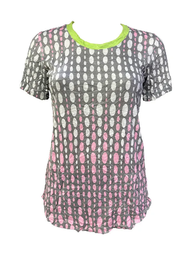 David Cline 7903, Lime, Poppy, Turquoise