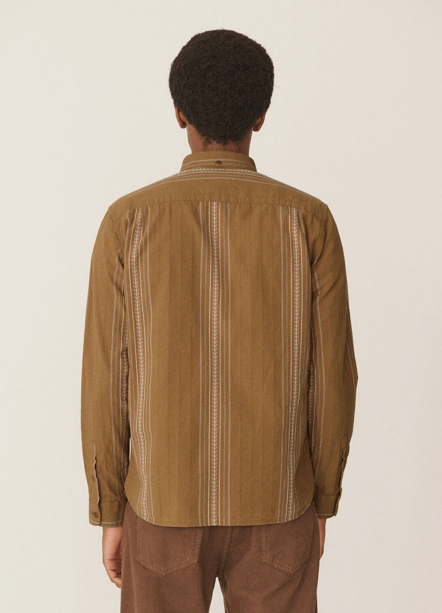 Dean Embroidered Jacquard Shirt