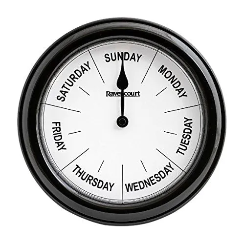 Dementia & Alzheimer's Day of the Week Wall Clock