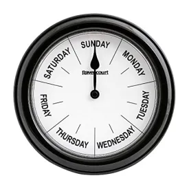 Dementia & Alzheimer's Day of the Week Wall Clock