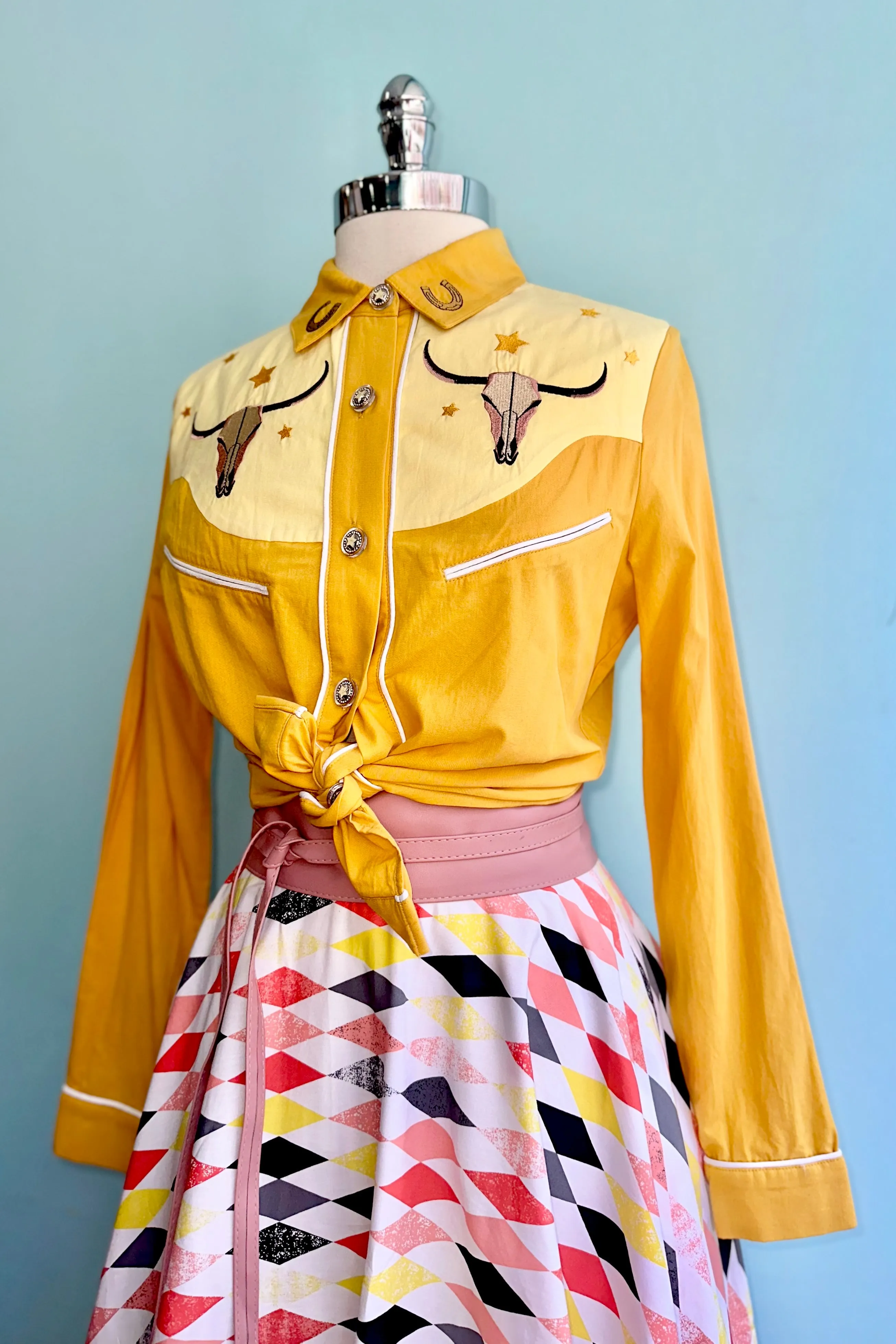 Diamond Circle Skirt by Banned