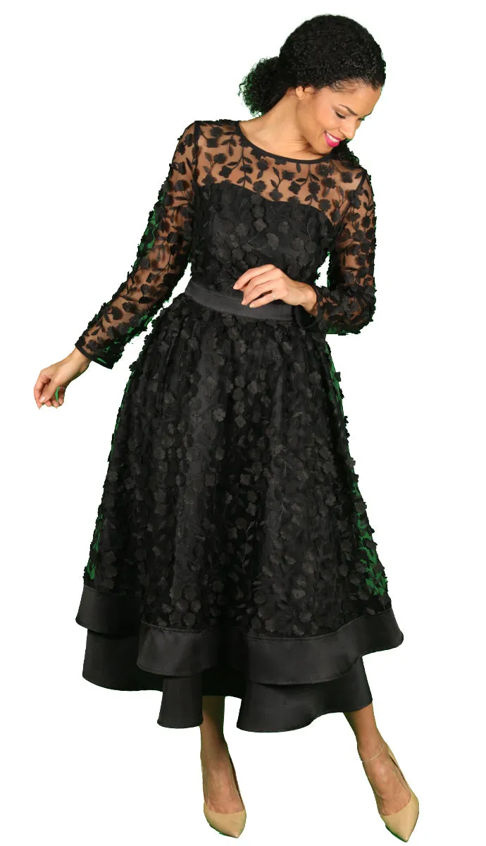 Diana Couture Dress 8467-Black