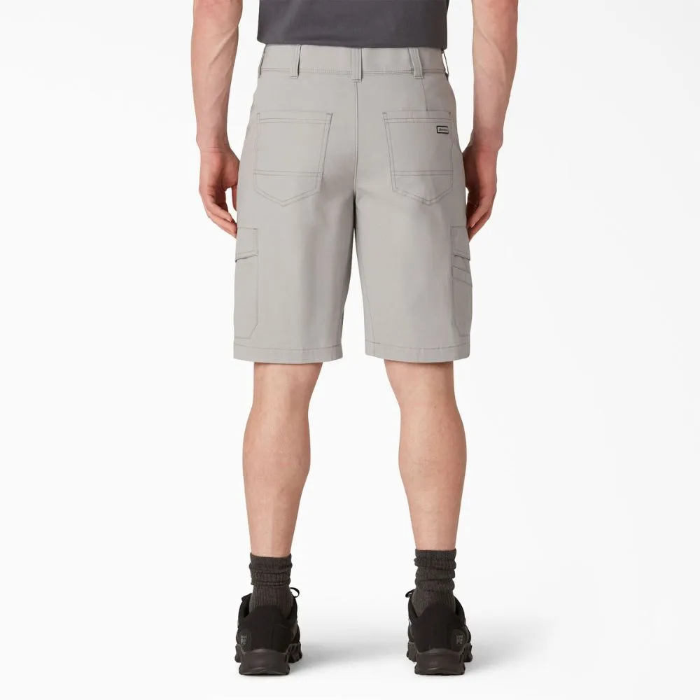 Dickies Men's 11" FLEX Cooling Performance Work Cargo Shorts SR607 - Nickel Grey