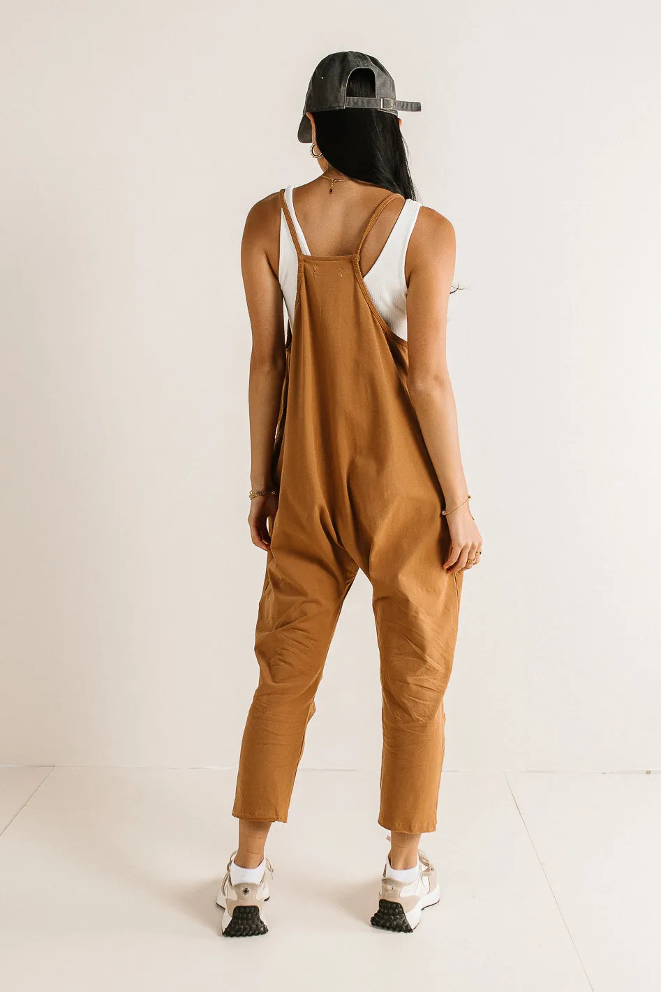 Don't Stop Onesie in Brown