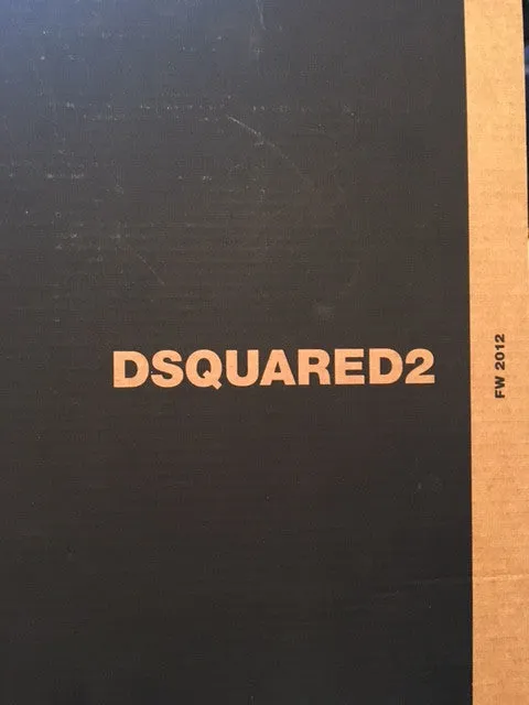 Dsquared2 - White Short Sleeve Graphic and Embroidered Tee - M
