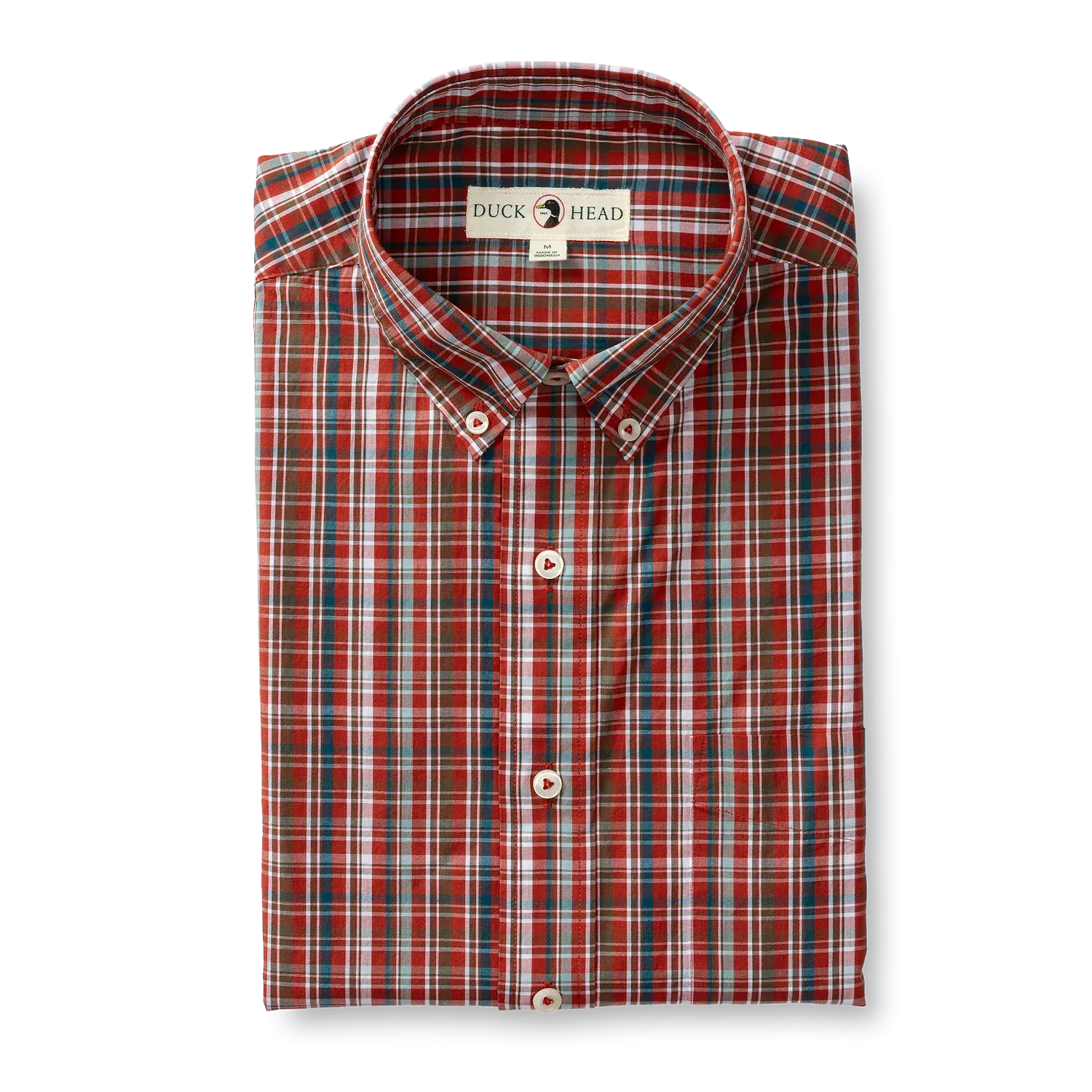 Duck Head Cotton Poplin Sport Shirt