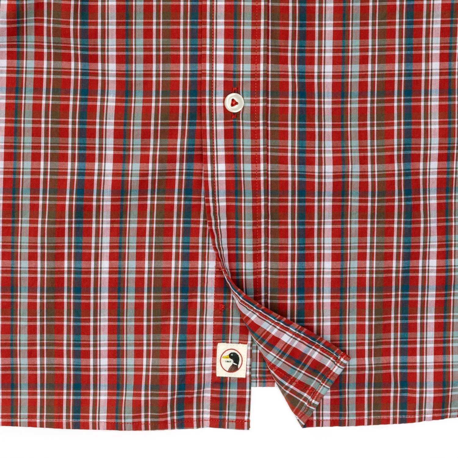 Duck Head Cotton Poplin Sport Shirt