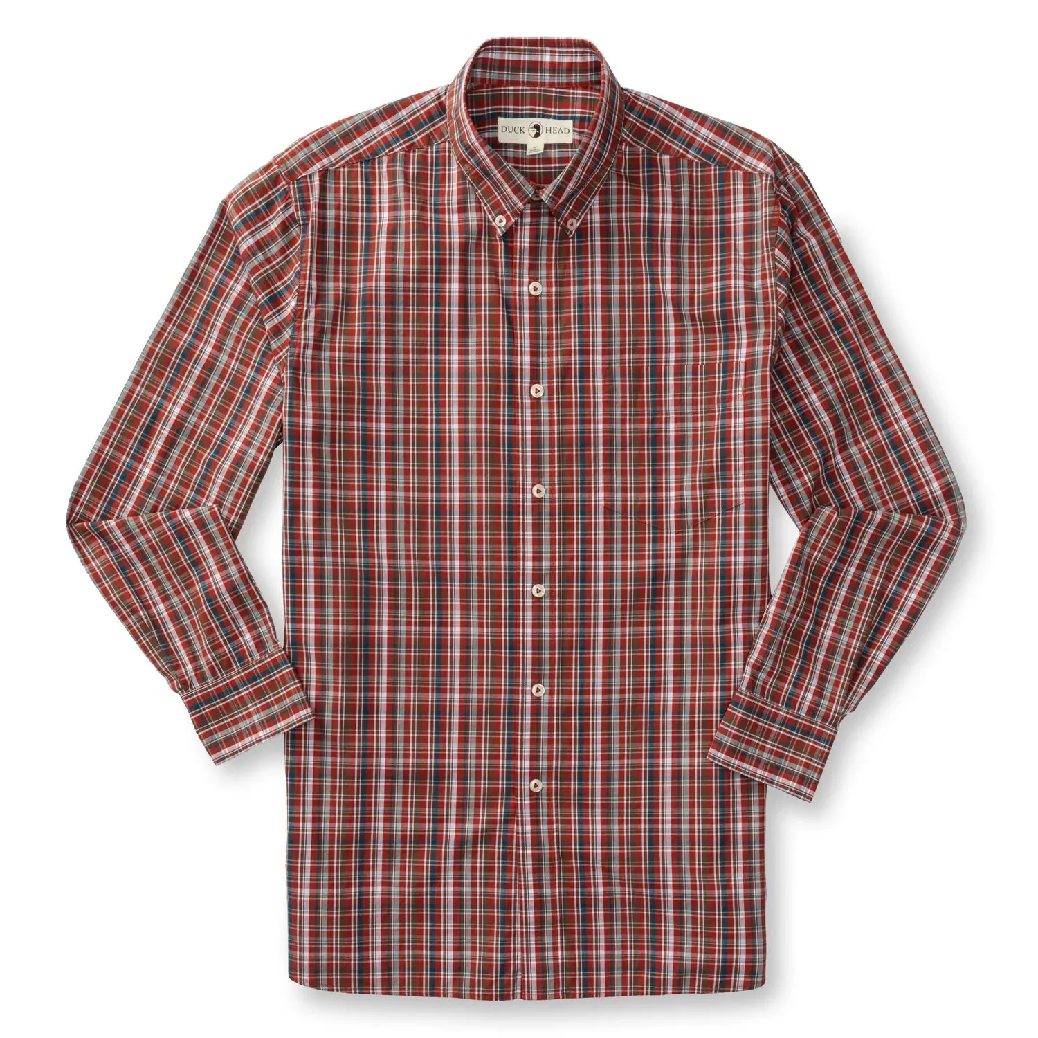 Duck Head Cotton Poplin Sport Shirt