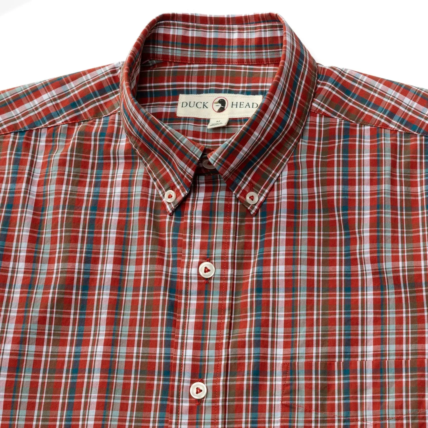 Duck Head Cotton Poplin Sport Shirt