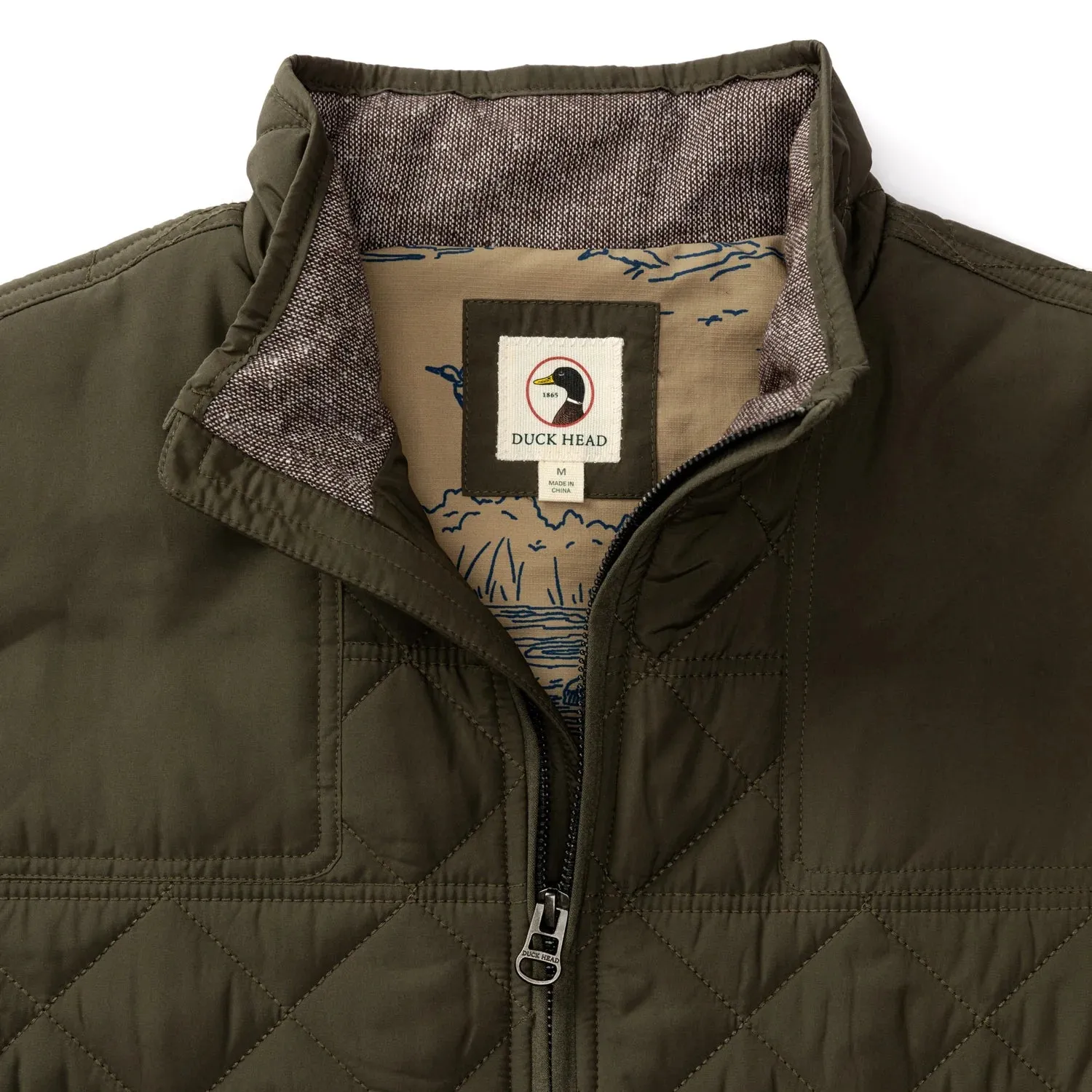 Duck head Fremont Performance Quilted Vest