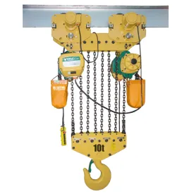 Electric Chain Hoist with Electric Trolley 10t-ALS