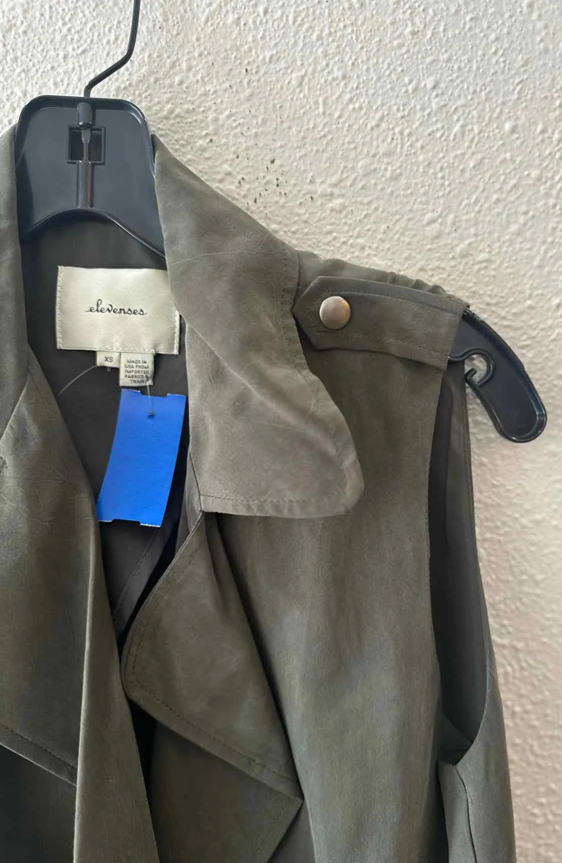 Elevenses Olive Size XS Vest