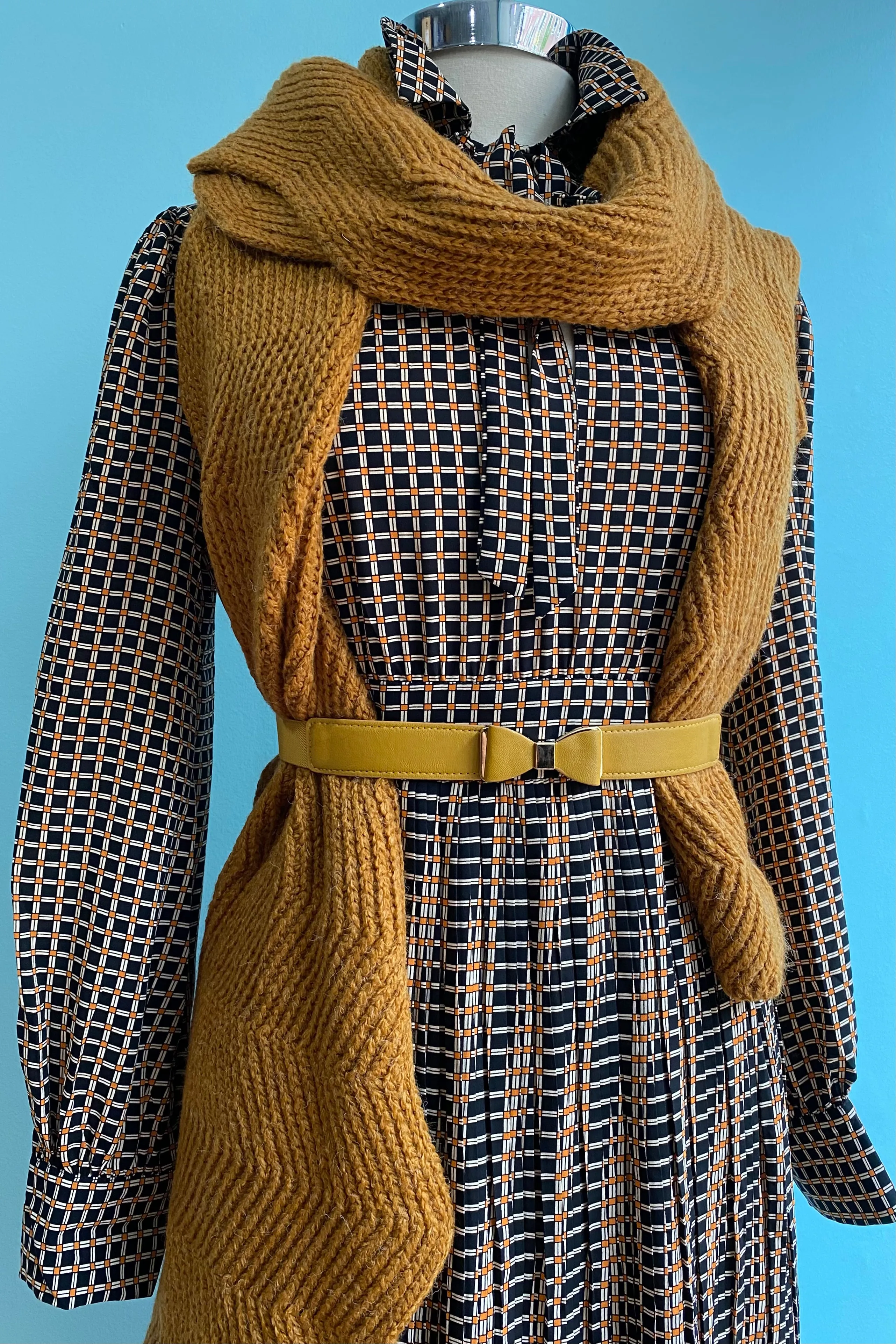 Final Sale Black Check Dalliance Dress by Traffic People
