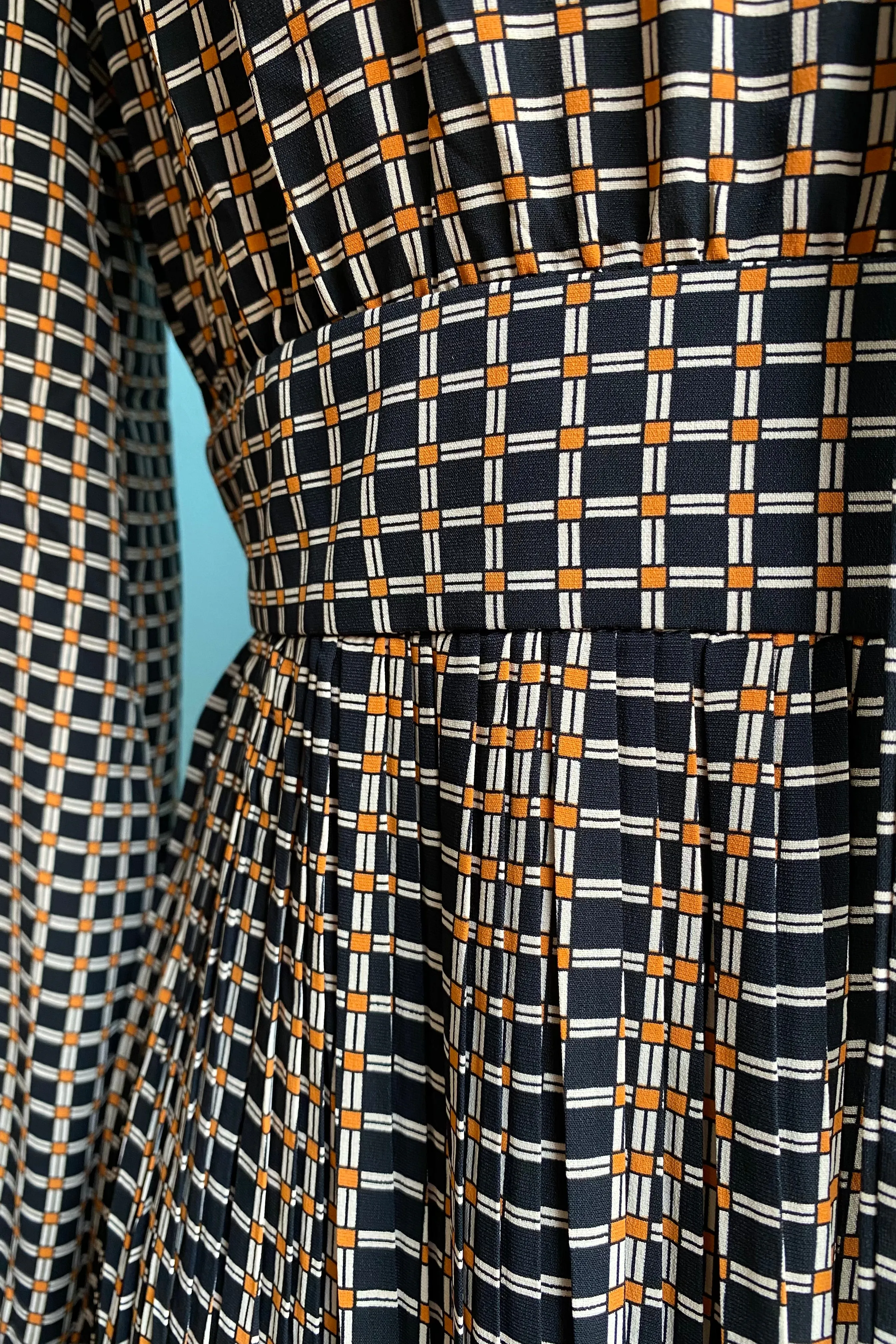 Final Sale Black Check Dalliance Dress by Traffic People