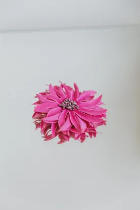 Flower Clip (Pink)