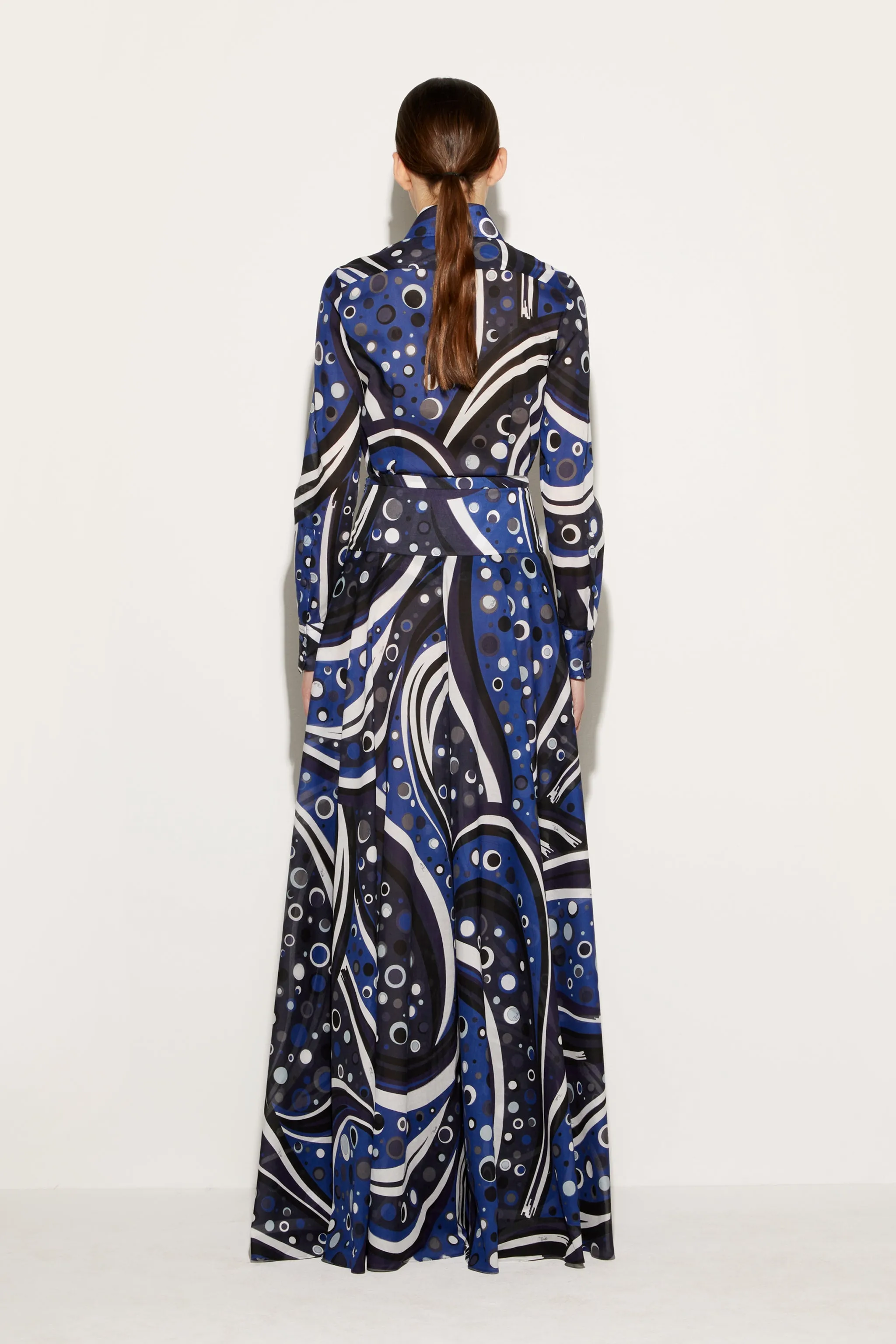 Cotton Skirt in Fontane Print - Enhancedtitle for an e-commerce product.