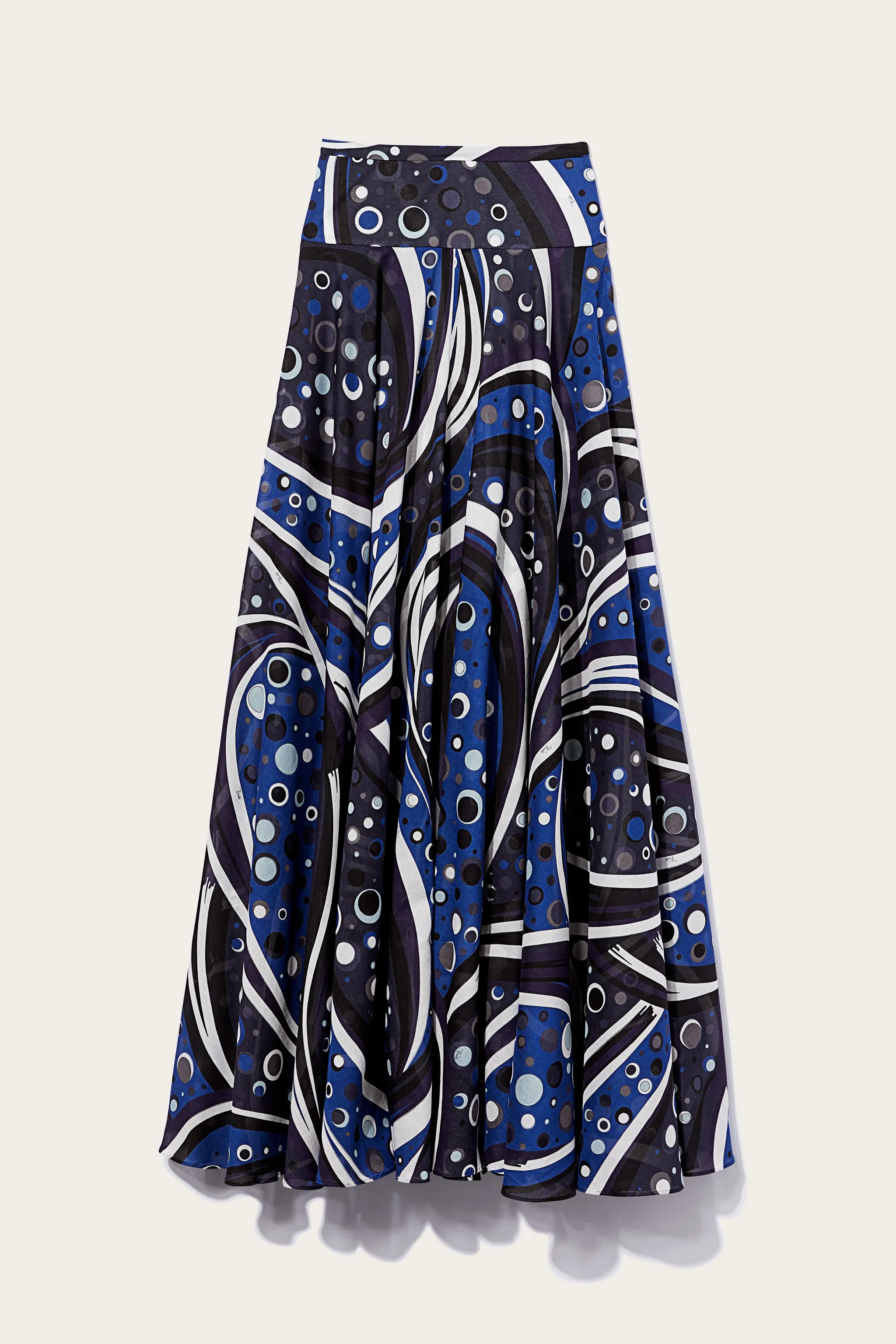 Cotton Skirt in Fontane Print - Enhancedtitle for an e-commerce product.