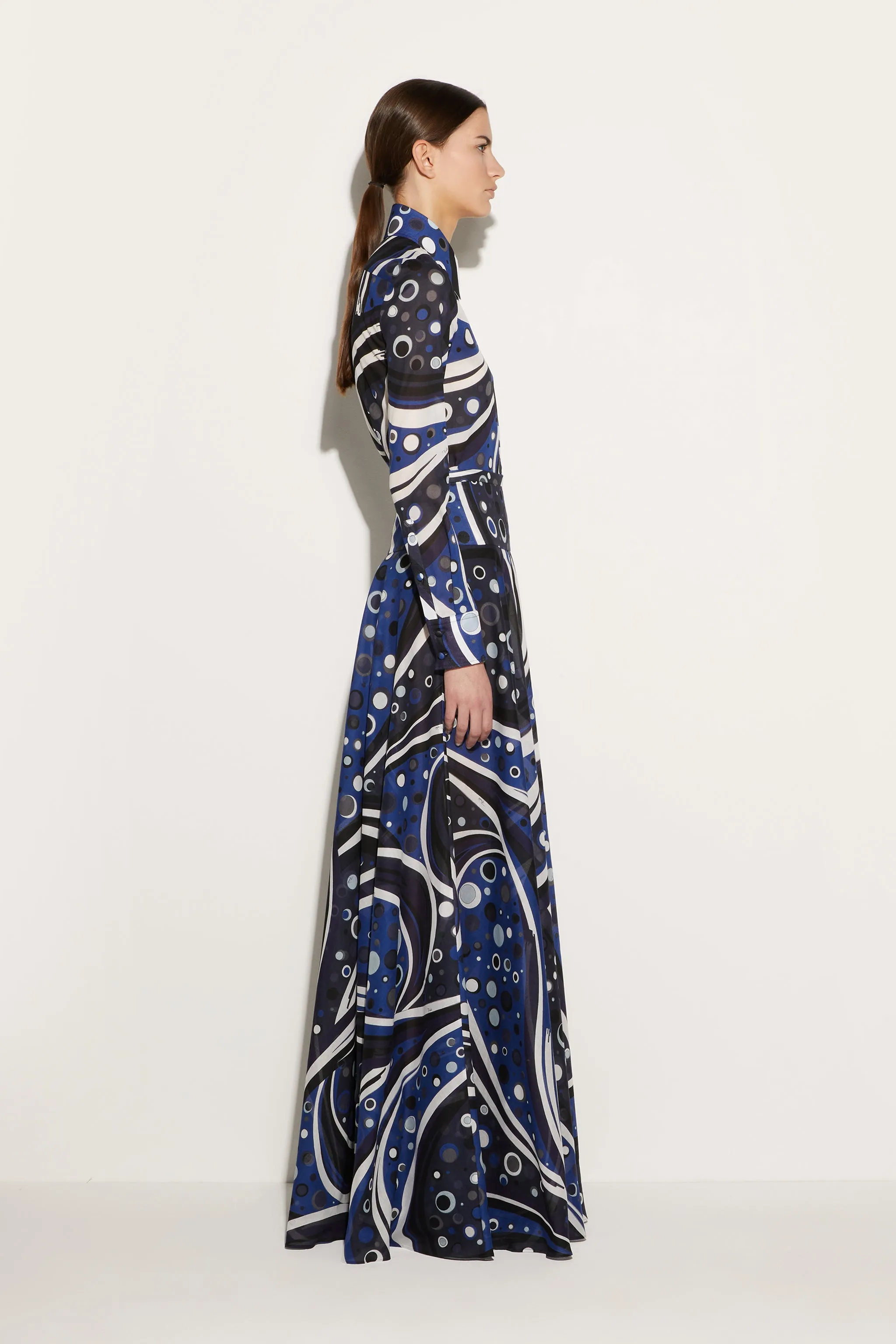 Cotton Skirt in Fontane Print - Enhancedtitle for an e-commerce product.