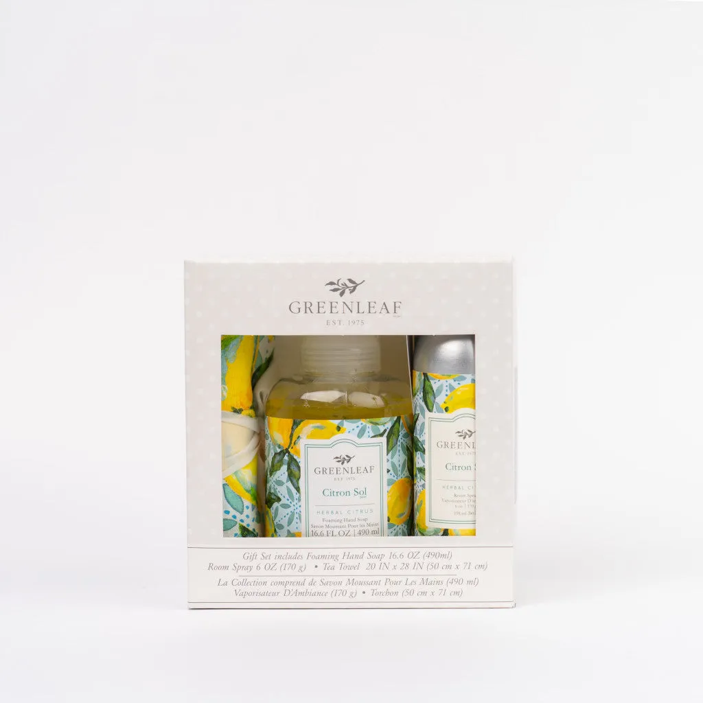 Green Leaf Sink Gift Sets