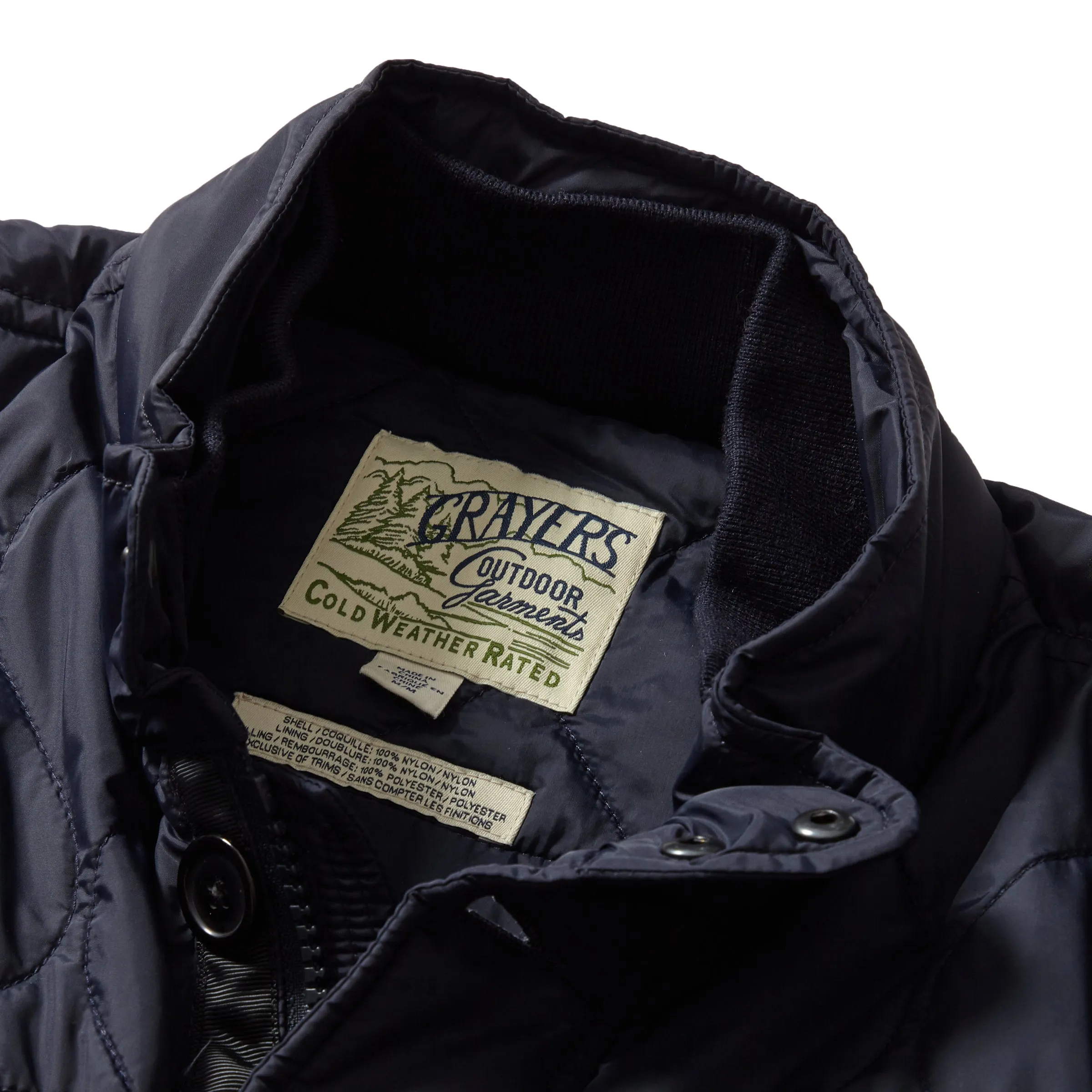 Hamilton Quilted Cruiser - Navy