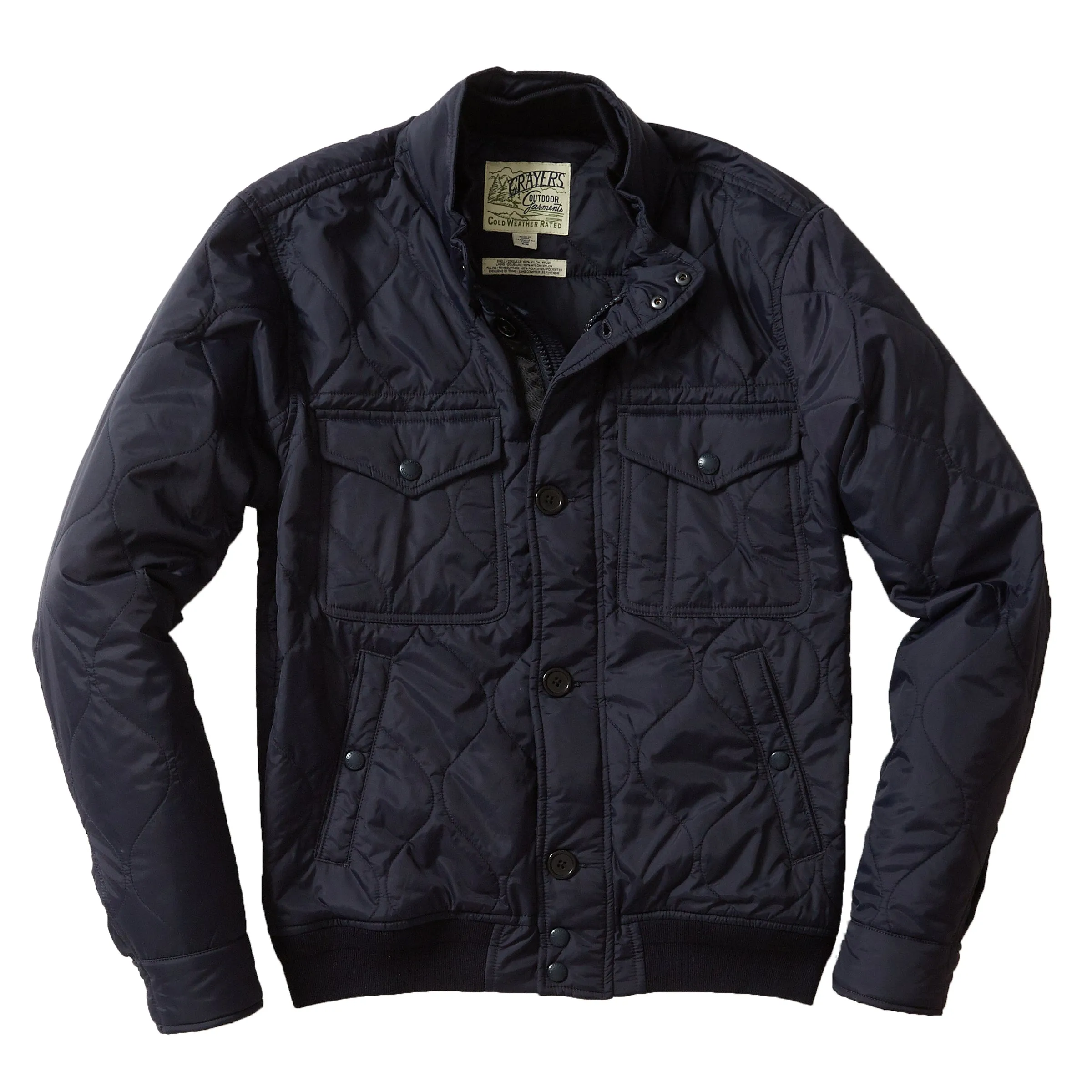 Hamilton Quilted Cruiser - Navy