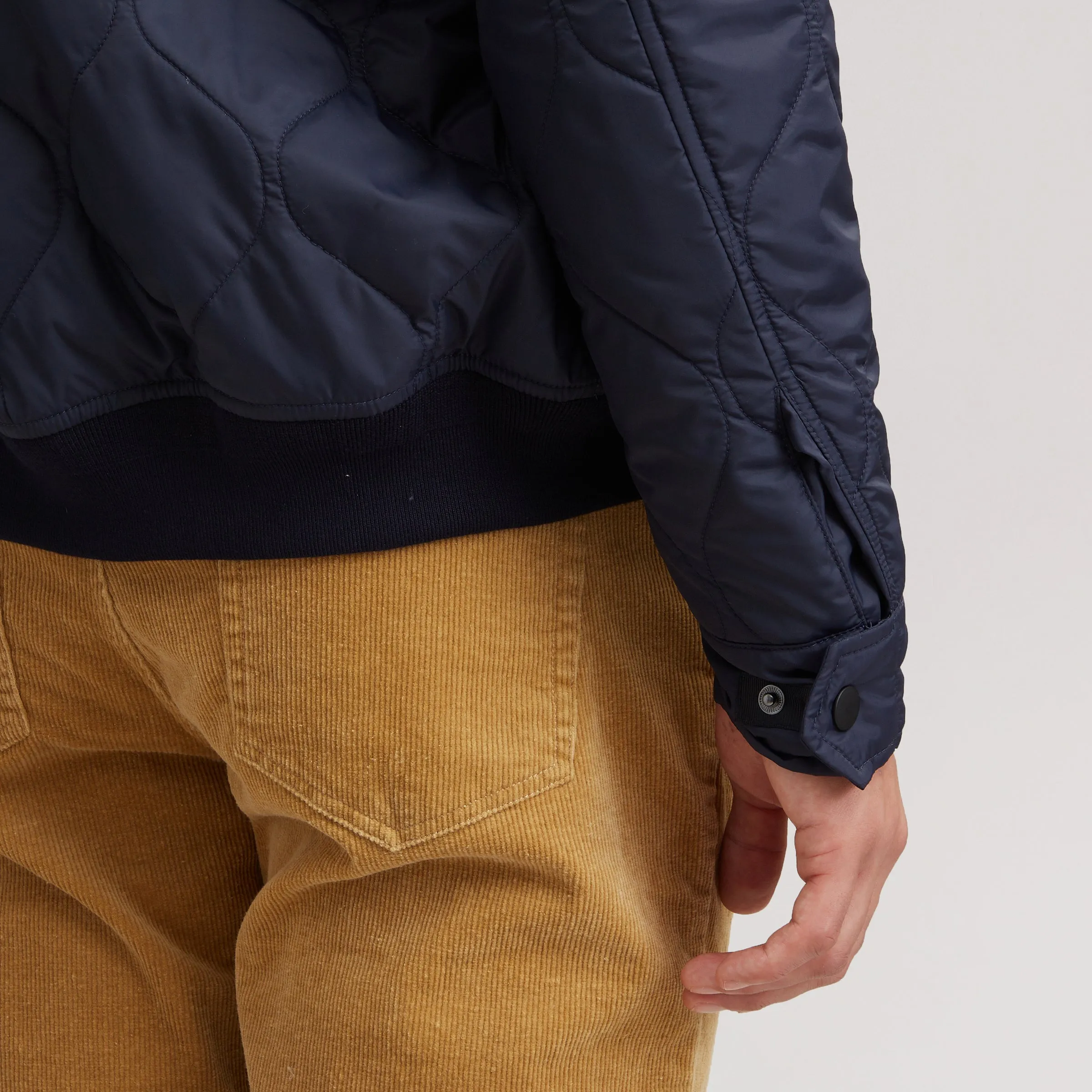 Hamilton Quilted Cruiser - Navy