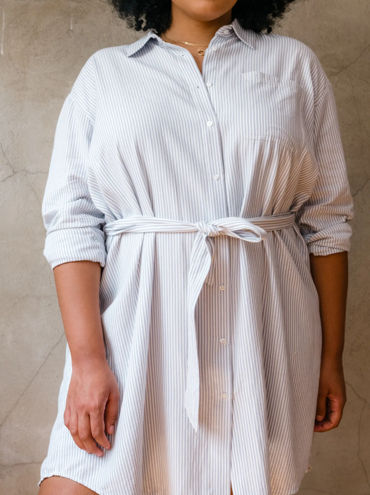 Harris Button Down Shirt Dress