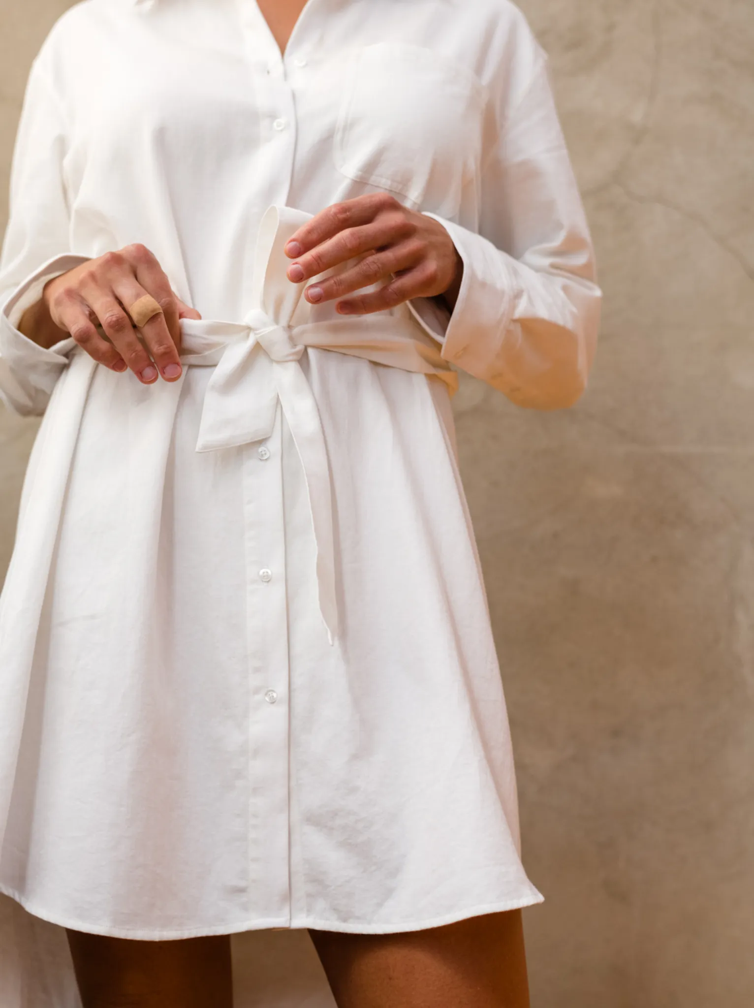 Harris Button Down Shirt Dress