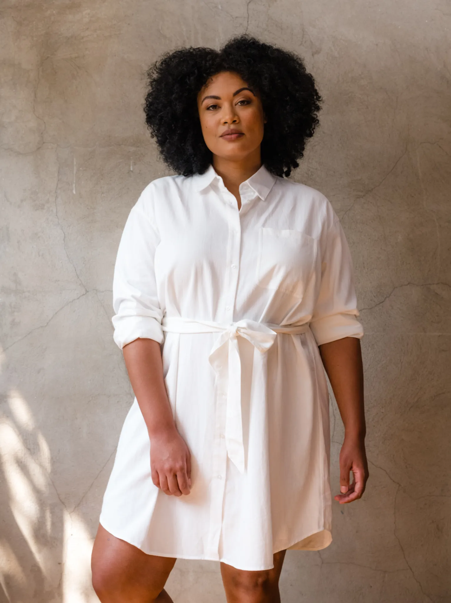 Harris Button Down Shirt Dress
