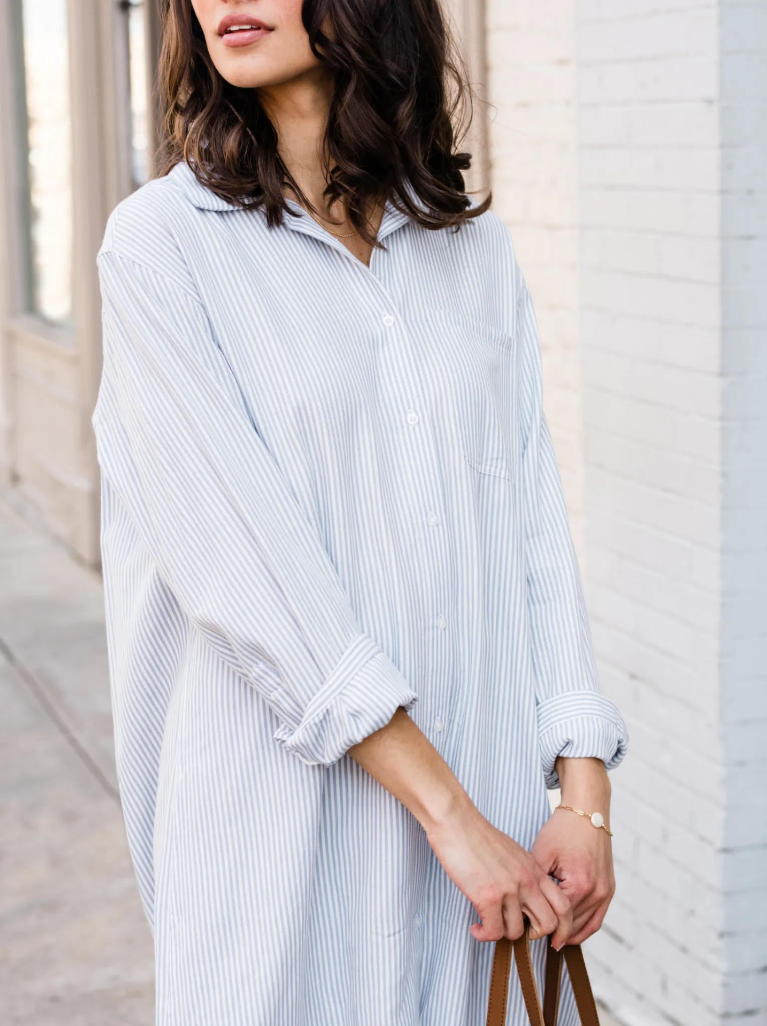 Harris Button Down Shirt Dress