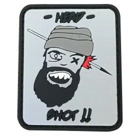 Head Shot PVC Patch