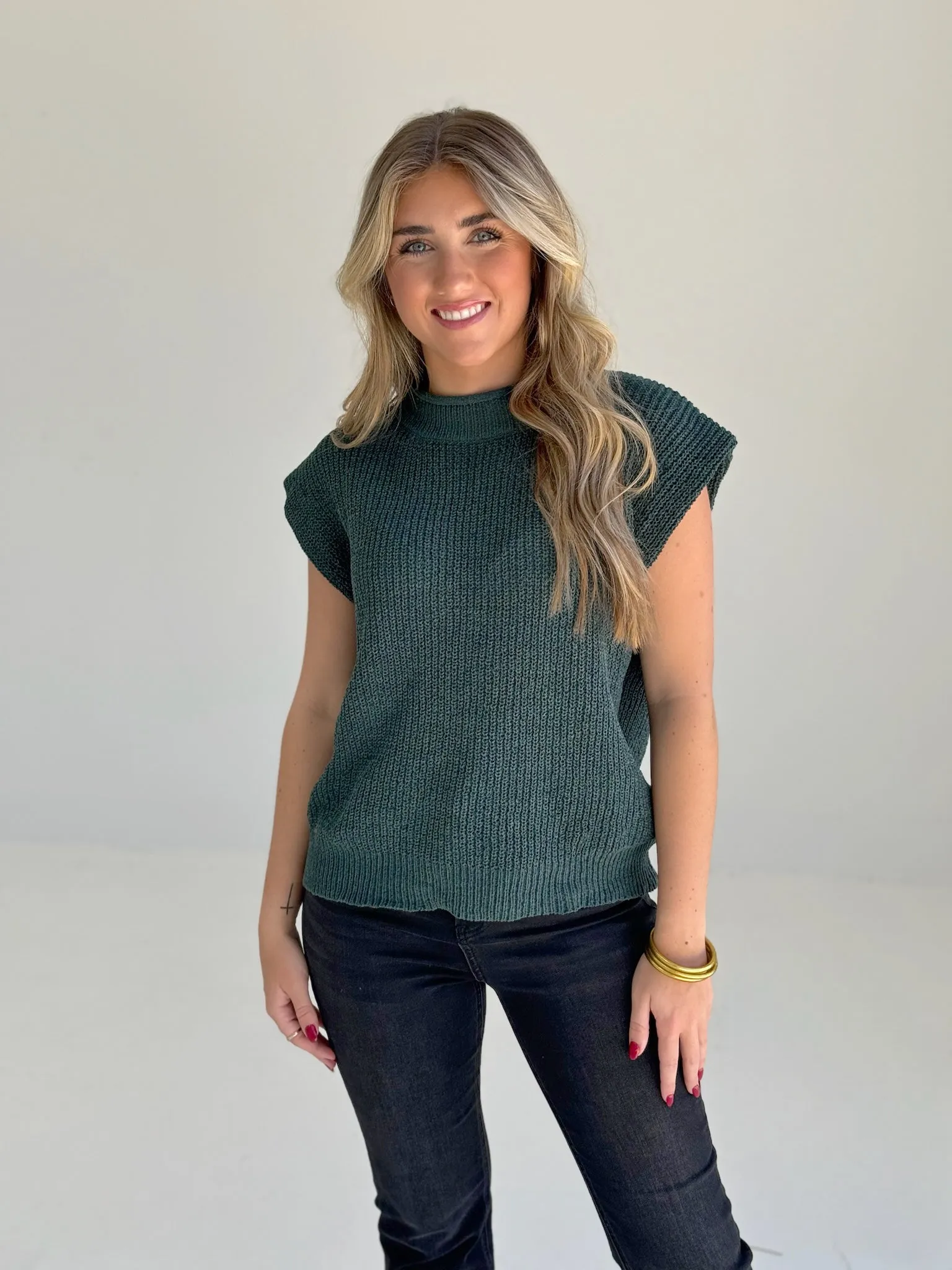 How Ya Come Sweater Vest - Forest