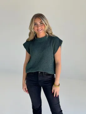 How Ya Come Sweater Vest - Forest