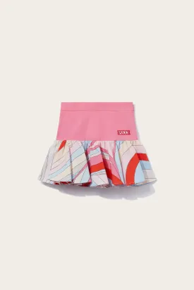 Iride-Print Skirt
