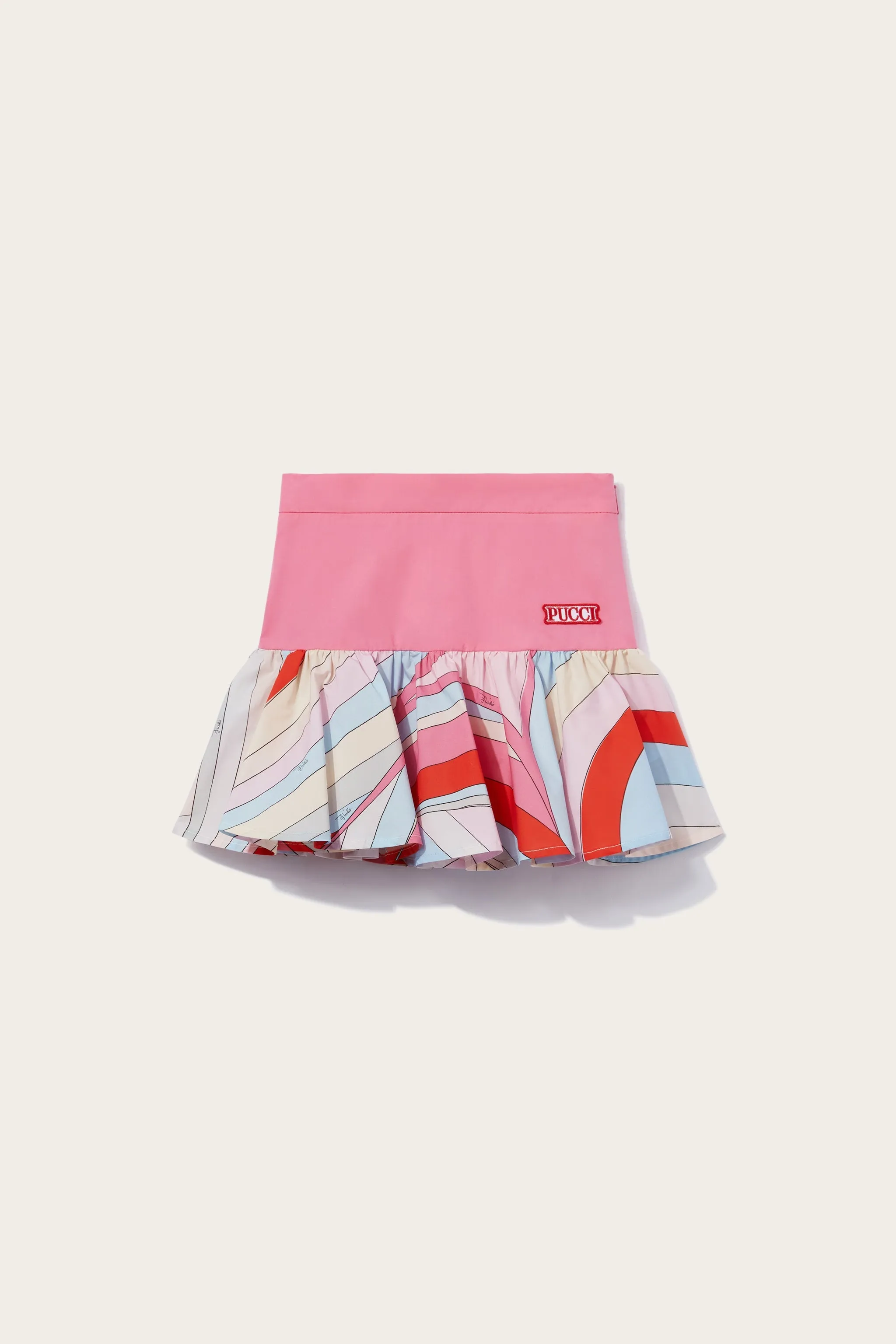 Iride-Print Skirt