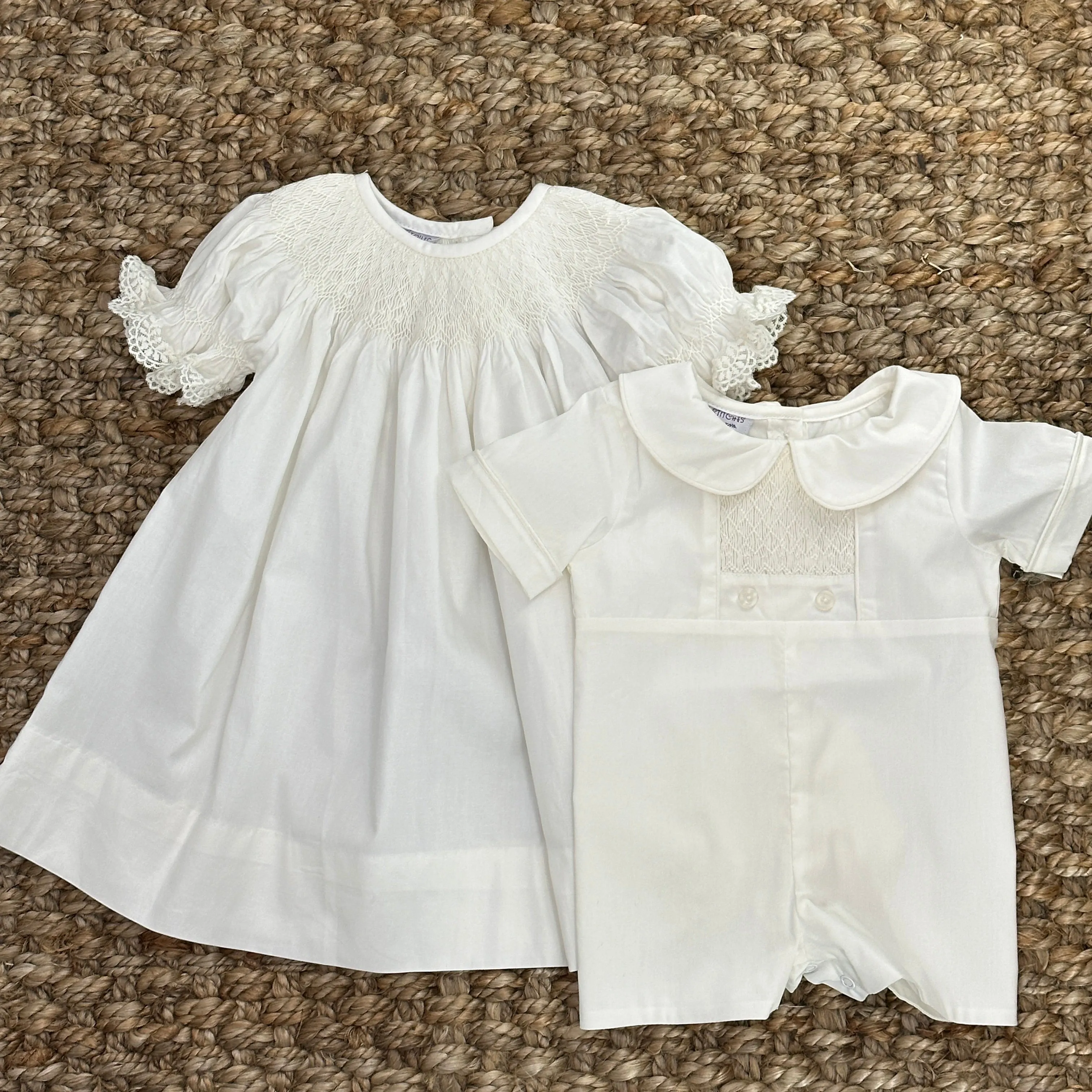 Ivory Smocked Heirloom Dress