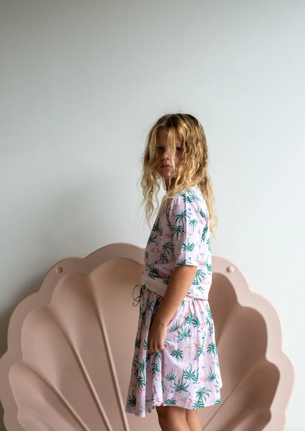 Kiana Top - Pink Pacific