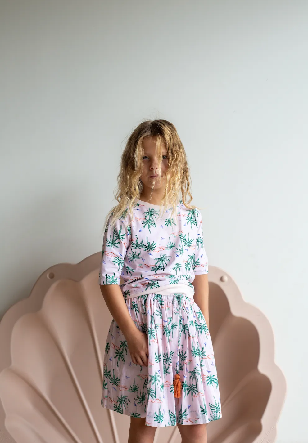 Kiana Top - Pink Pacific