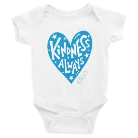 Kindness Always Blue Onesie