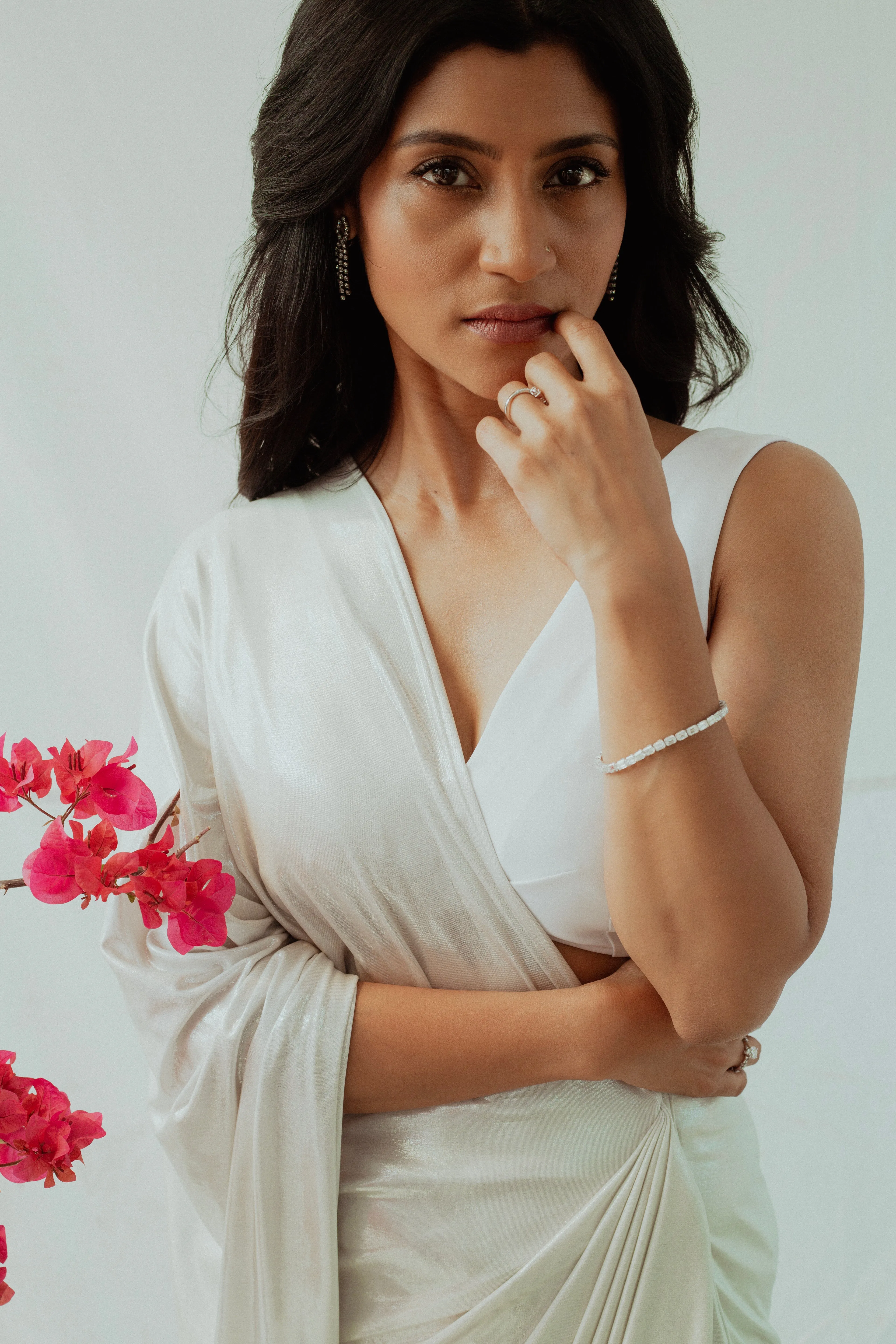 Konkona Sensharma in Luna Top with Liquid Annie Sari