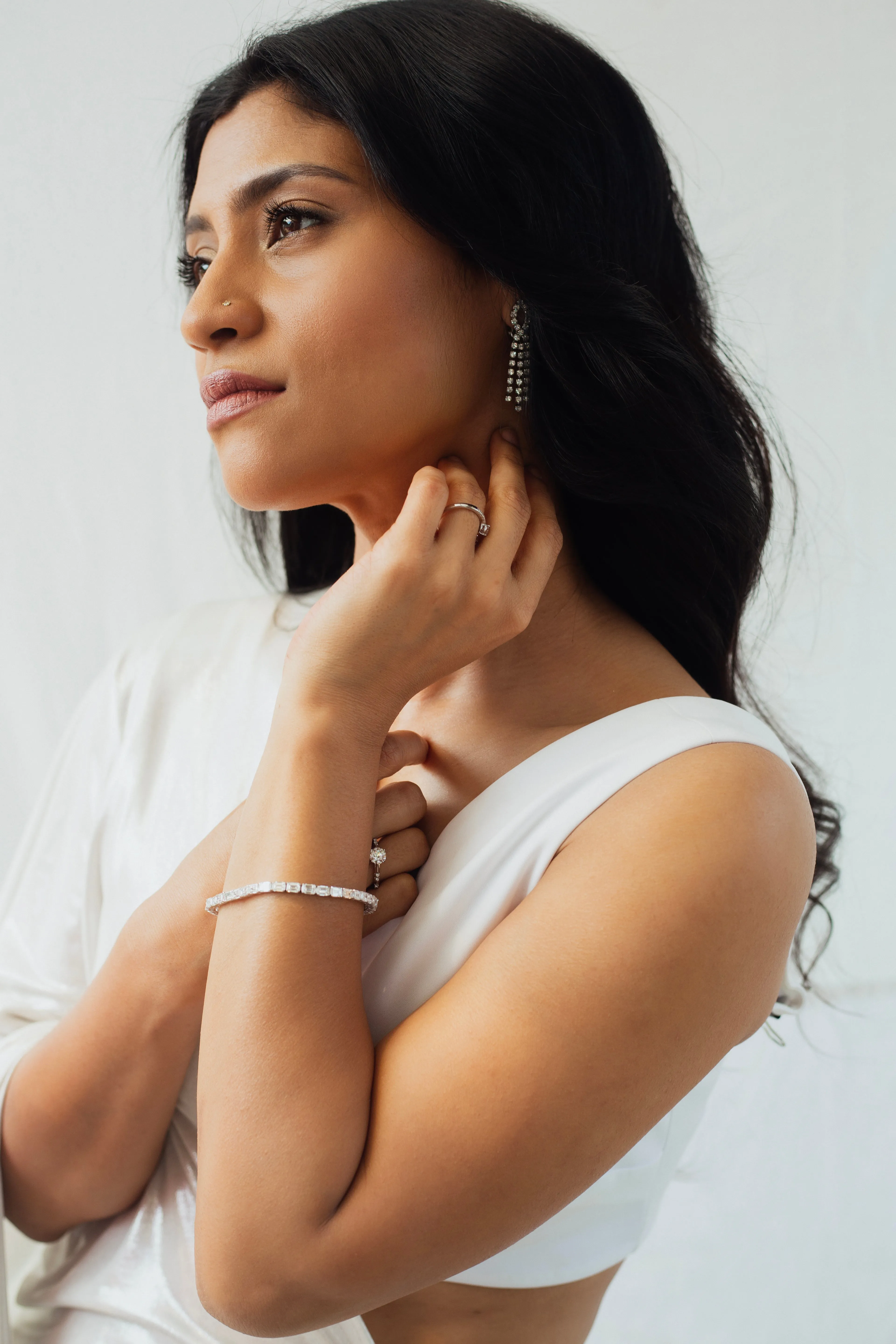 Konkona Sensharma in Luna Top with Liquid Annie Sari