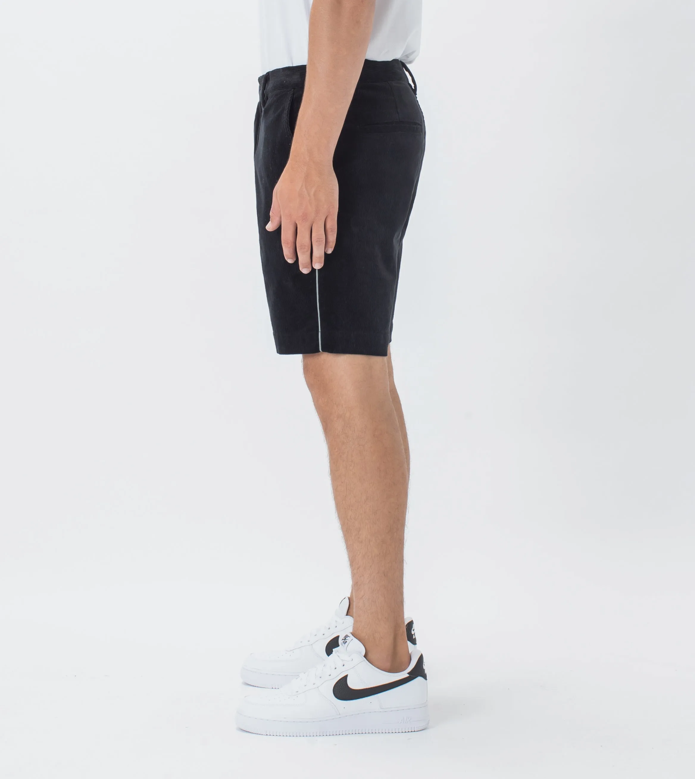 Kyoto Cord Short Black