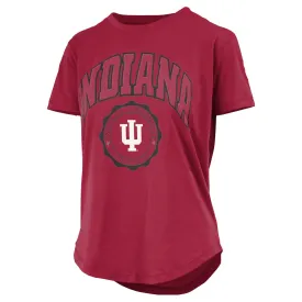 Ladies Indiana Hoosiers Irvine Edith Puff T-Shirt