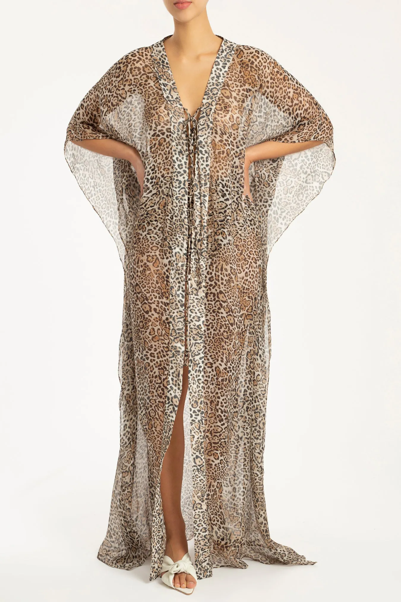 Leopard Long Kaftan