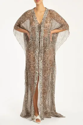 Leopard Long Kaftan