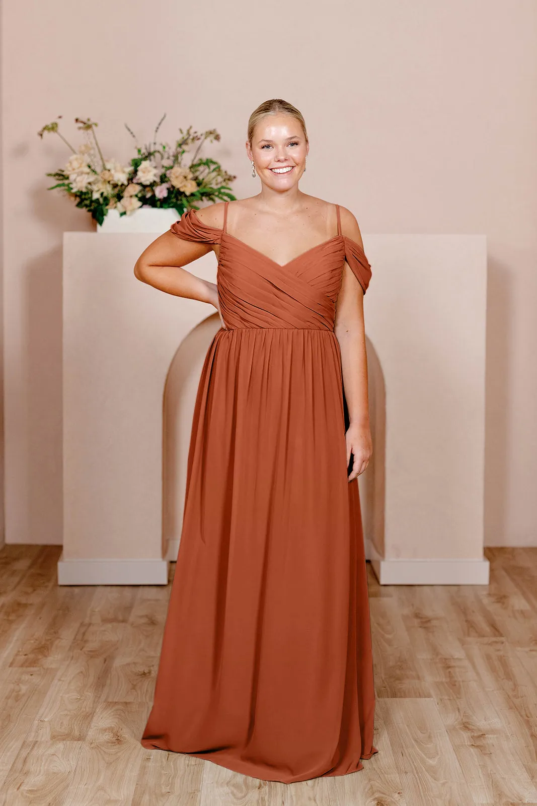 Lily Chiffon Dress | Made To Order
