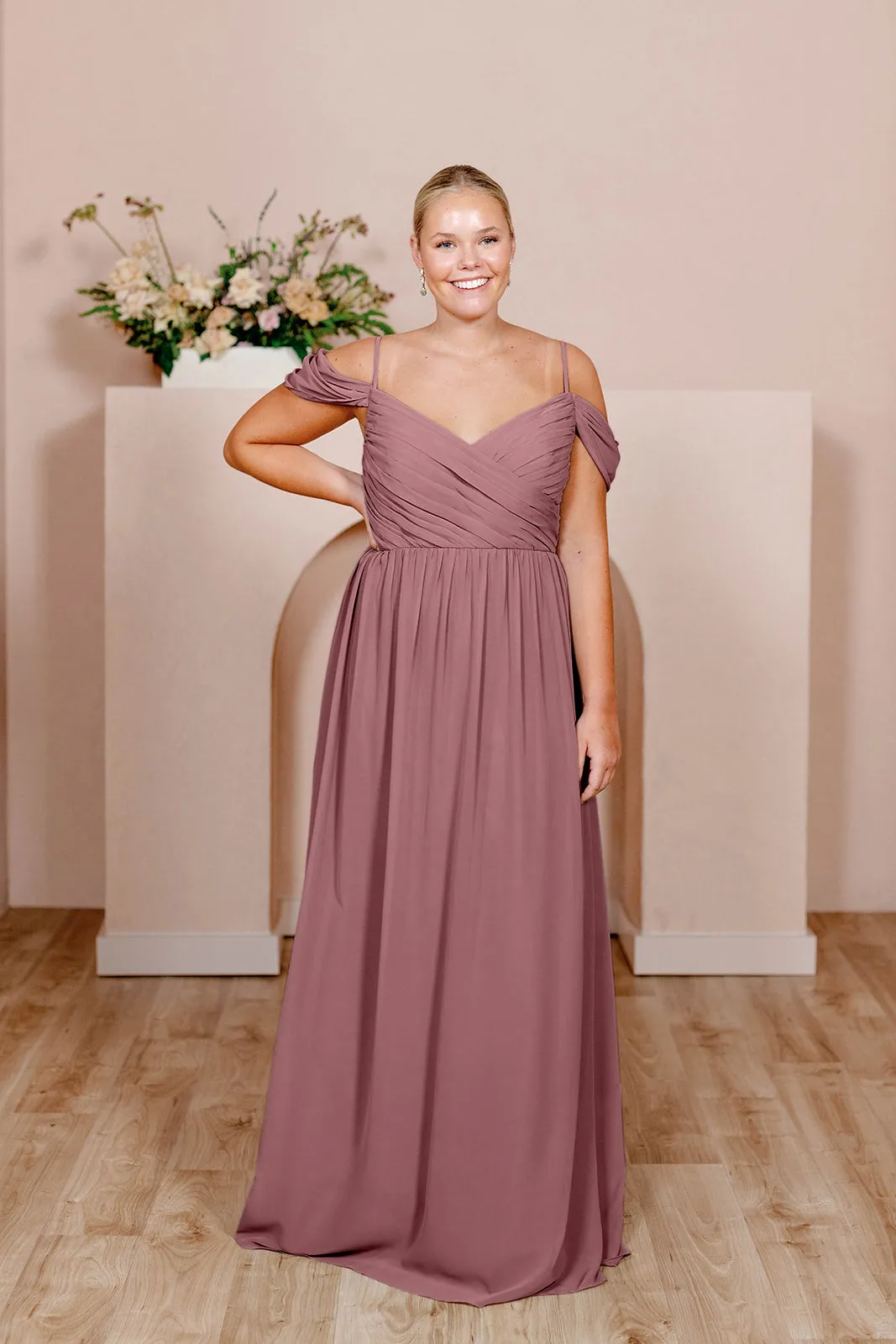 Lily Chiffon Dress | Made To Order