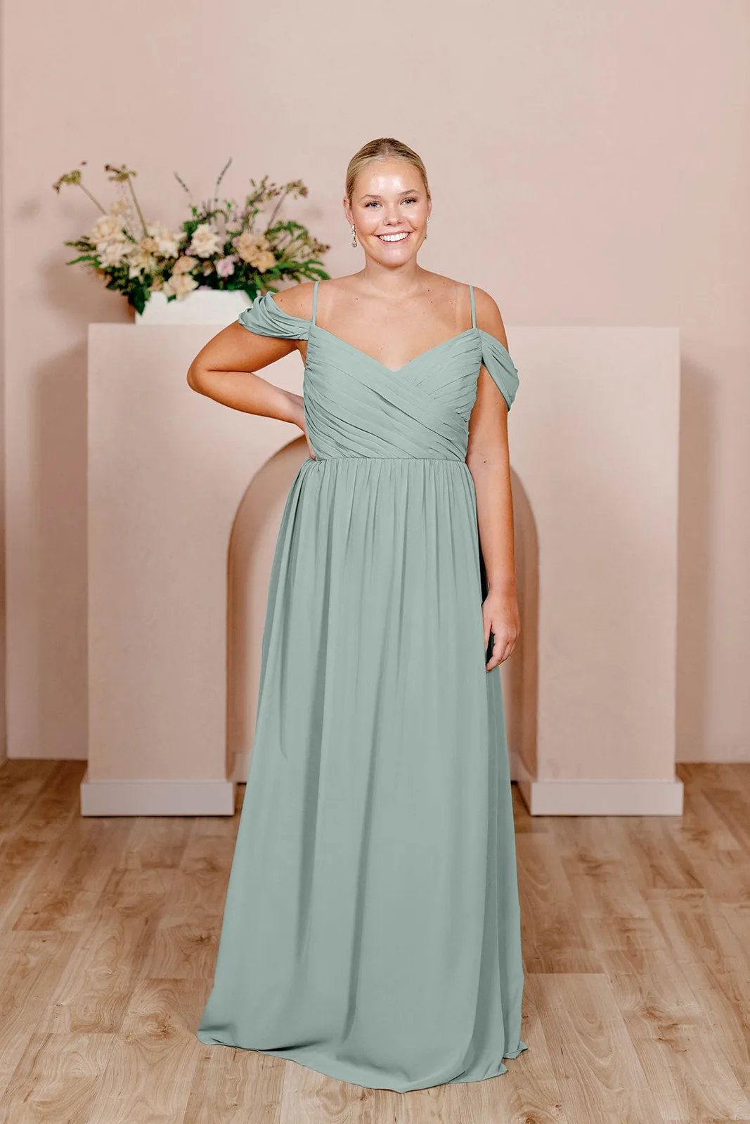 Lily Chiffon Dress | Made To Order