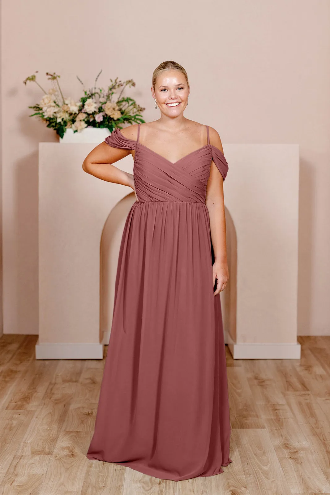 Lily Chiffon Dress | Made To Order