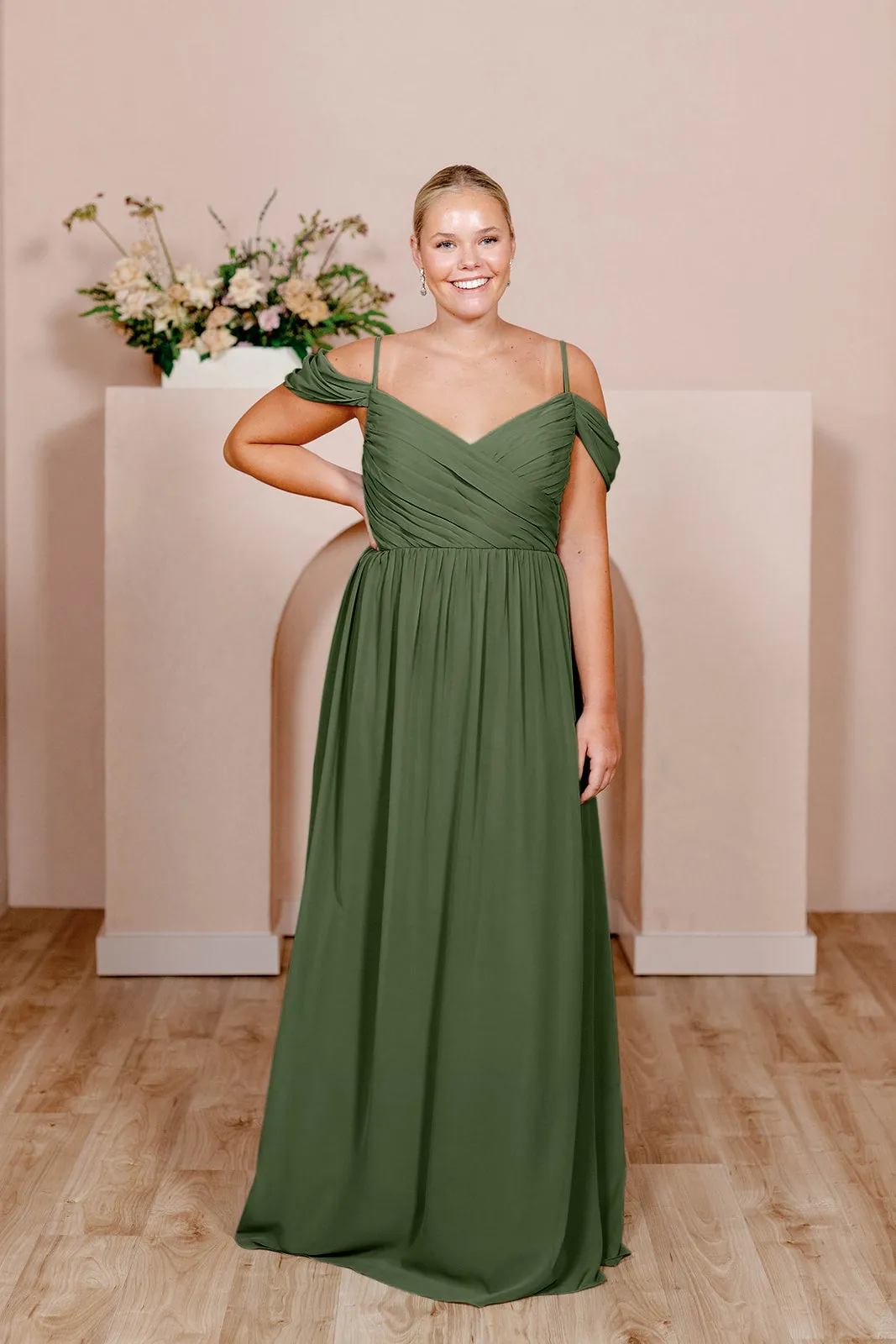 Lily Chiffon Dress | Made To Order